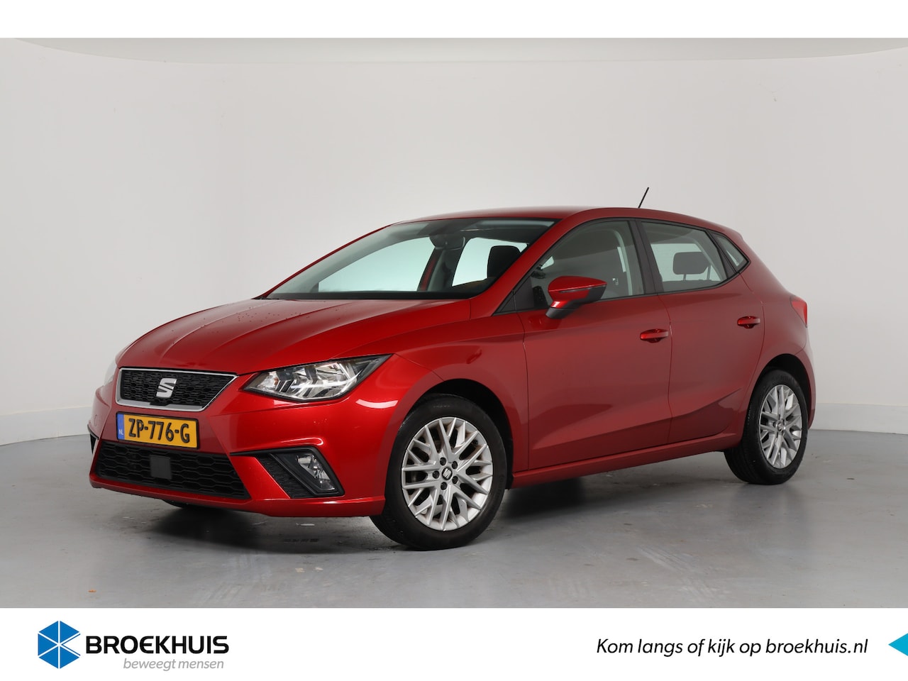 Seat Ibiza - 1.0 TSI Style | Navi | Clima | Parkeersensoren | Cruise Control | Lichtmetalen Velgen | Ca - AutoWereld.nl