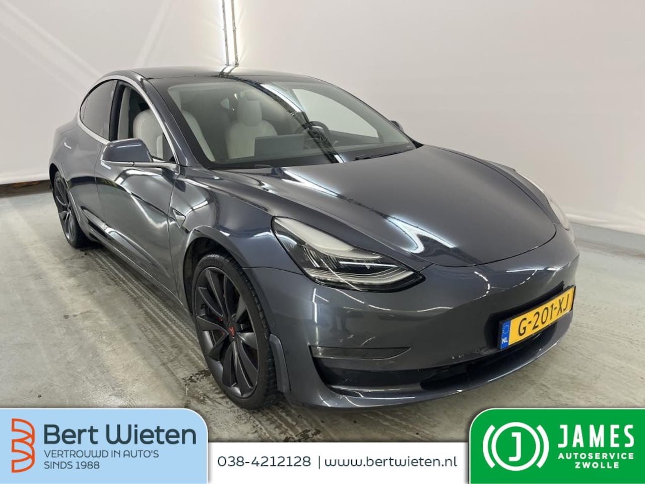 Tesla Model 3 - Performance AWD 75kWh | Compleet - AutoWereld.nl