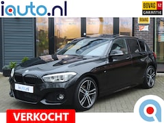 BMW 1-serie - 118i aut. M-Sport Shadow Line Pano/LED/Leder/Navi+/Apple CarPlay/18"