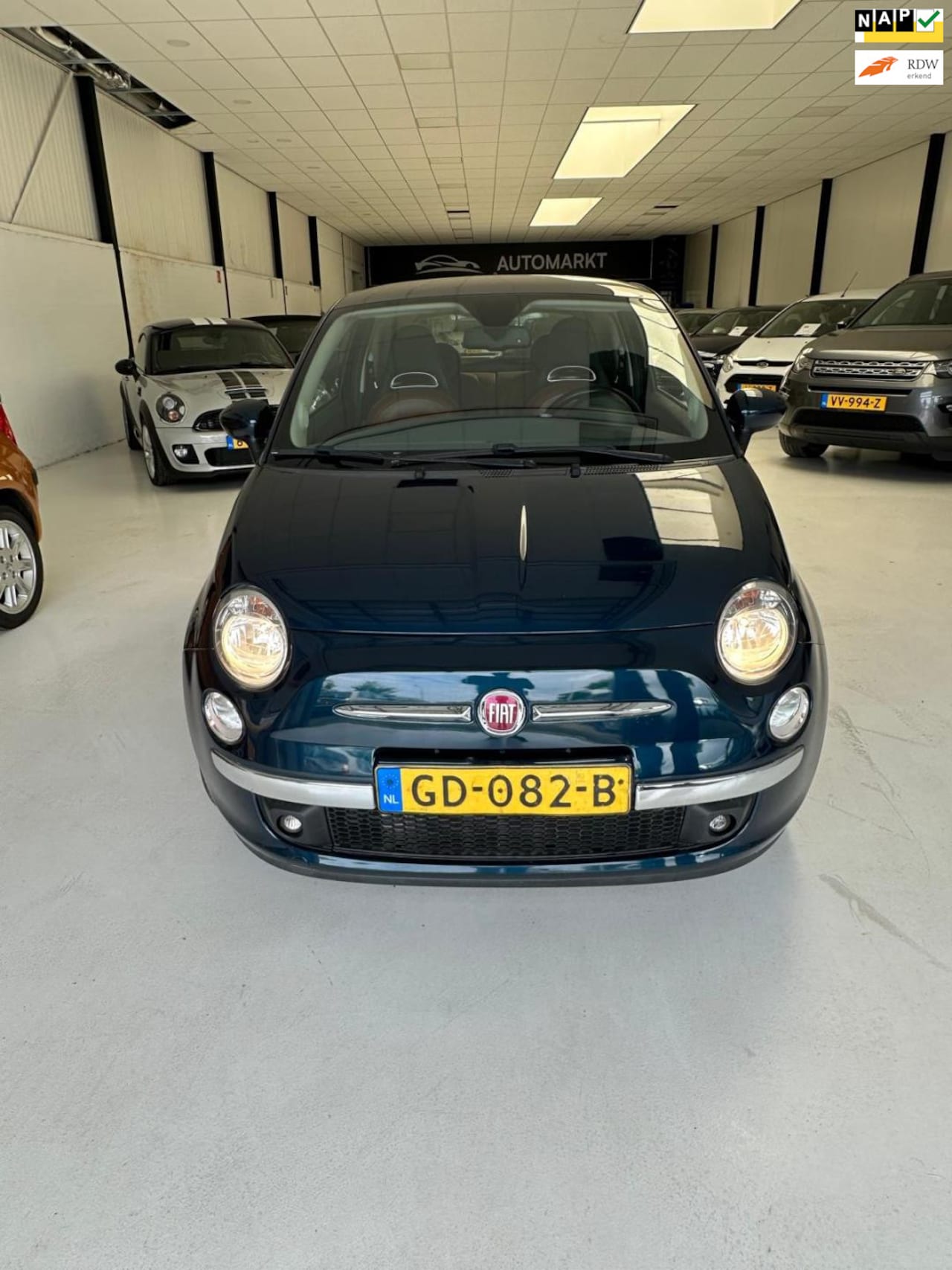 Fiat 500 - 1.2 Lounge Met nieuwe APK Slechts 153484 km NAP - AutoWereld.nl