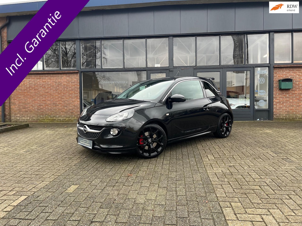 Opel ADAM - 1.4 Turbo S 1.4 Turbo S, Black on black, Navi, Cruise control - AutoWereld.nl