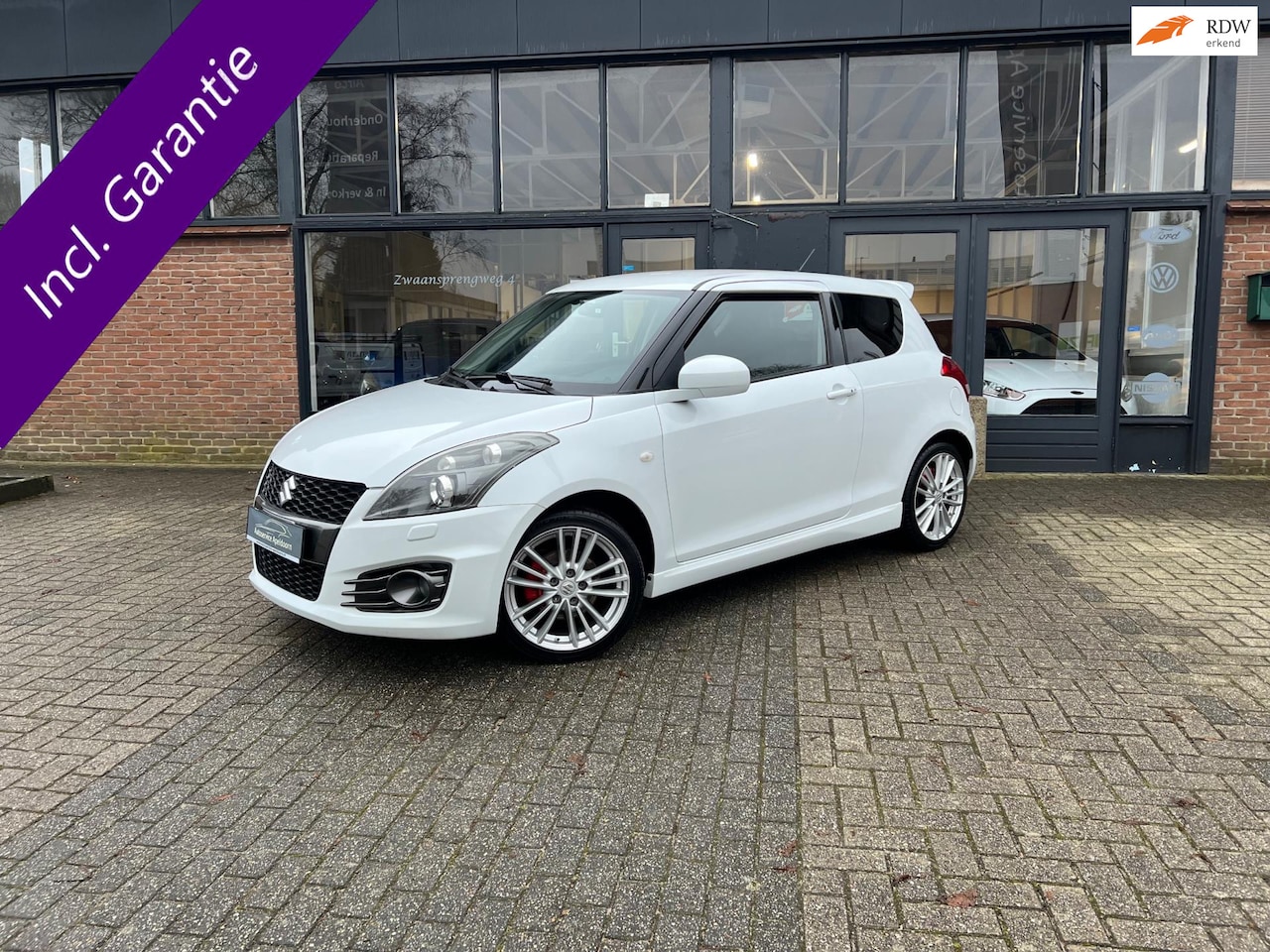 Suzuki Swift - 1.6 Sport 1.6 Sport, Parelmoer wit, Xenon, - AutoWereld.nl