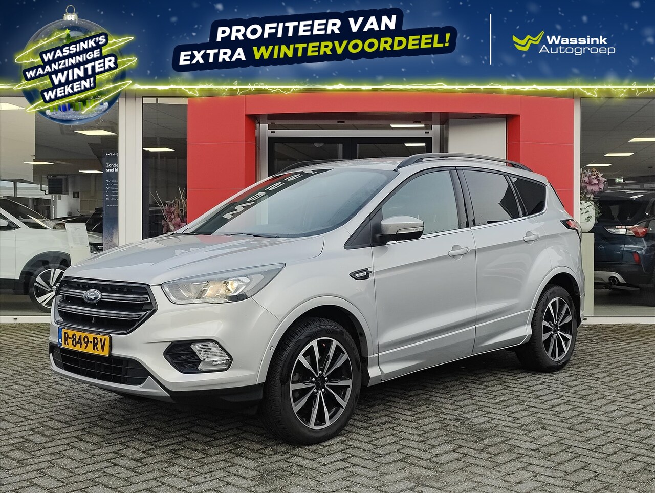 Ford Kuga - 1.5 EcoBoost 150PK 2WD ST Line | Stoel en stuur verwarming | Trekhaak 2000 KG | Navigatie - AutoWereld.nl