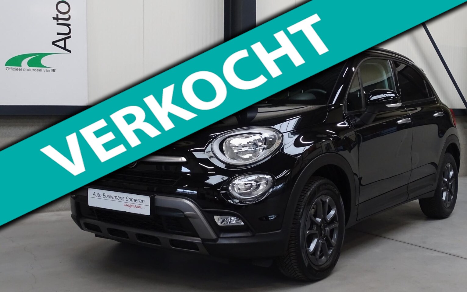 Fiat 500 X Cross - 1.6 "S-Design" - AIRCO/CRUISE/BLUETOOTH/PRIVACY/ PARK SENSOREN/ETC - AutoWereld.nl