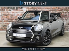 MINI Cabrio - One Pepper / Stoelverwarming / Navigatie / Parkeersensoren / Cruise Control / Leder / Blue