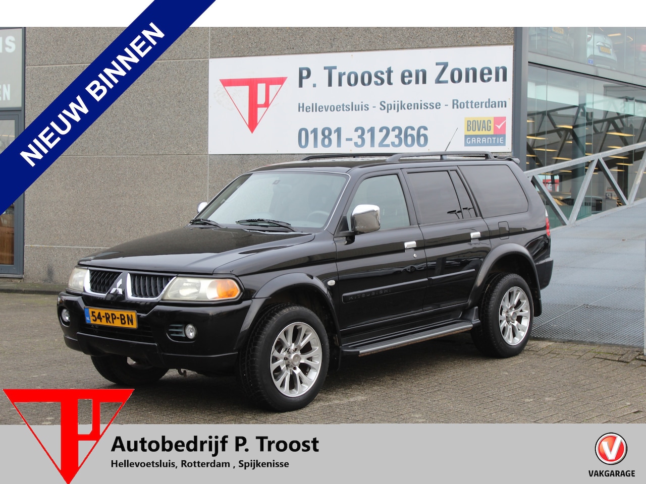 Mitsubishi Pajero Sport - 3.0 V6 Intense Automaat ZO MEENEMEN/HANDELSPRIJS 4X4 APK 06-2025 2800KG trekgewicht/Origin - AutoWereld.nl