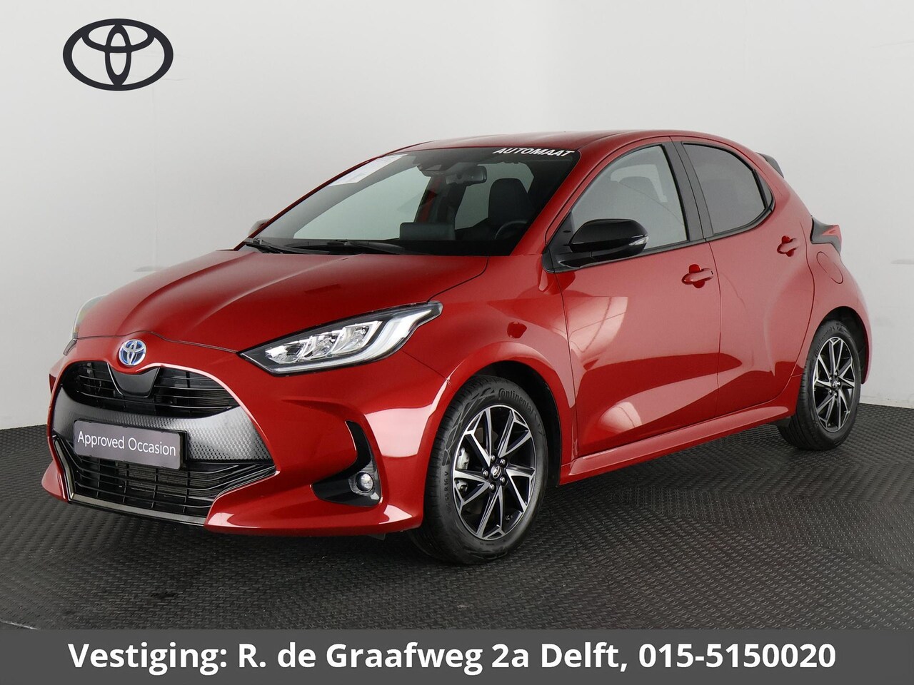 Toyota Yaris - 1.5 Hybrid Executive Limited | Navigatie | Half Leder | Head Up Display | Stoel/Stuur Verw - AutoWereld.nl