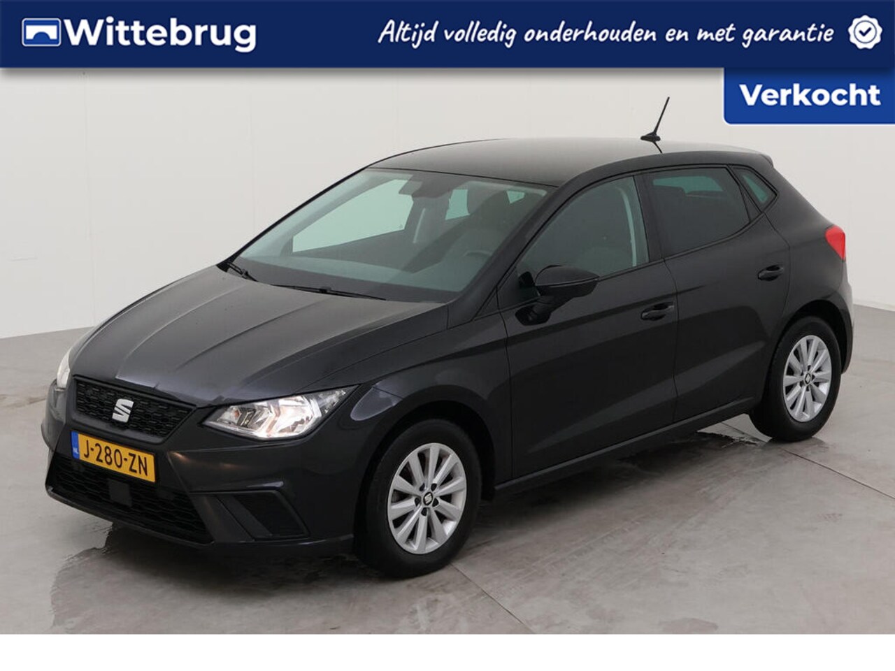 Seat Ibiza - 1.0 TSI Style Business Intense / Camera / Climatronic/ Navigatie/ Parkeersensor V. + A. /1 - AutoWereld.nl