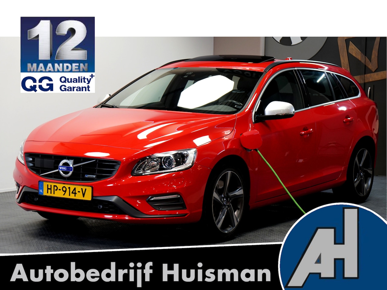 Volvo V60 - 2.4 D6 AWD 215kW/286pk Aut6 PIHV R-Design ADAPT.CRUISE + CLIMA + ADAPT.BI-XENON + OPEN DAK - AutoWereld.nl