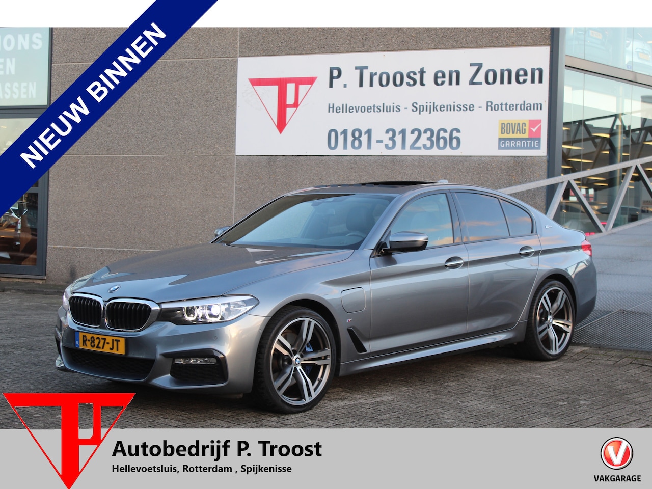 BMW 5-serie - 530e iPerformance Executive M-Sport Panoramadak/Head-Up Display/Sfeerverlichting/Navigatie - AutoWereld.nl