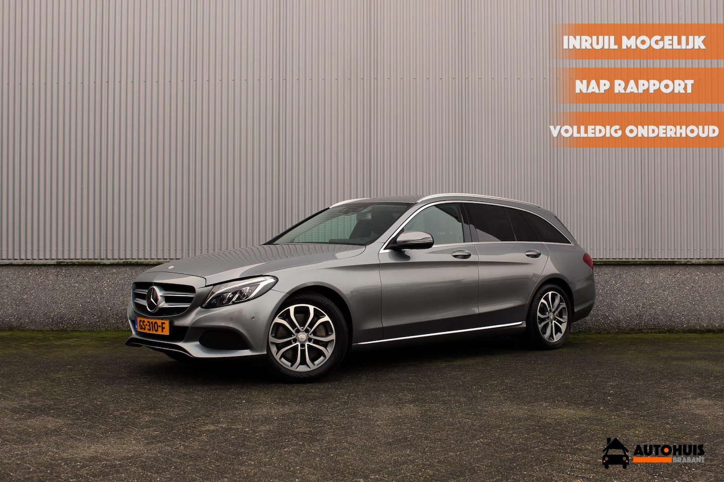 Mercedes-Benz C-klasse Estate - C 350 e Plug-In Hybrid Aut. Avantgarde Memory, Burmester, 360 - AutoWereld.nl