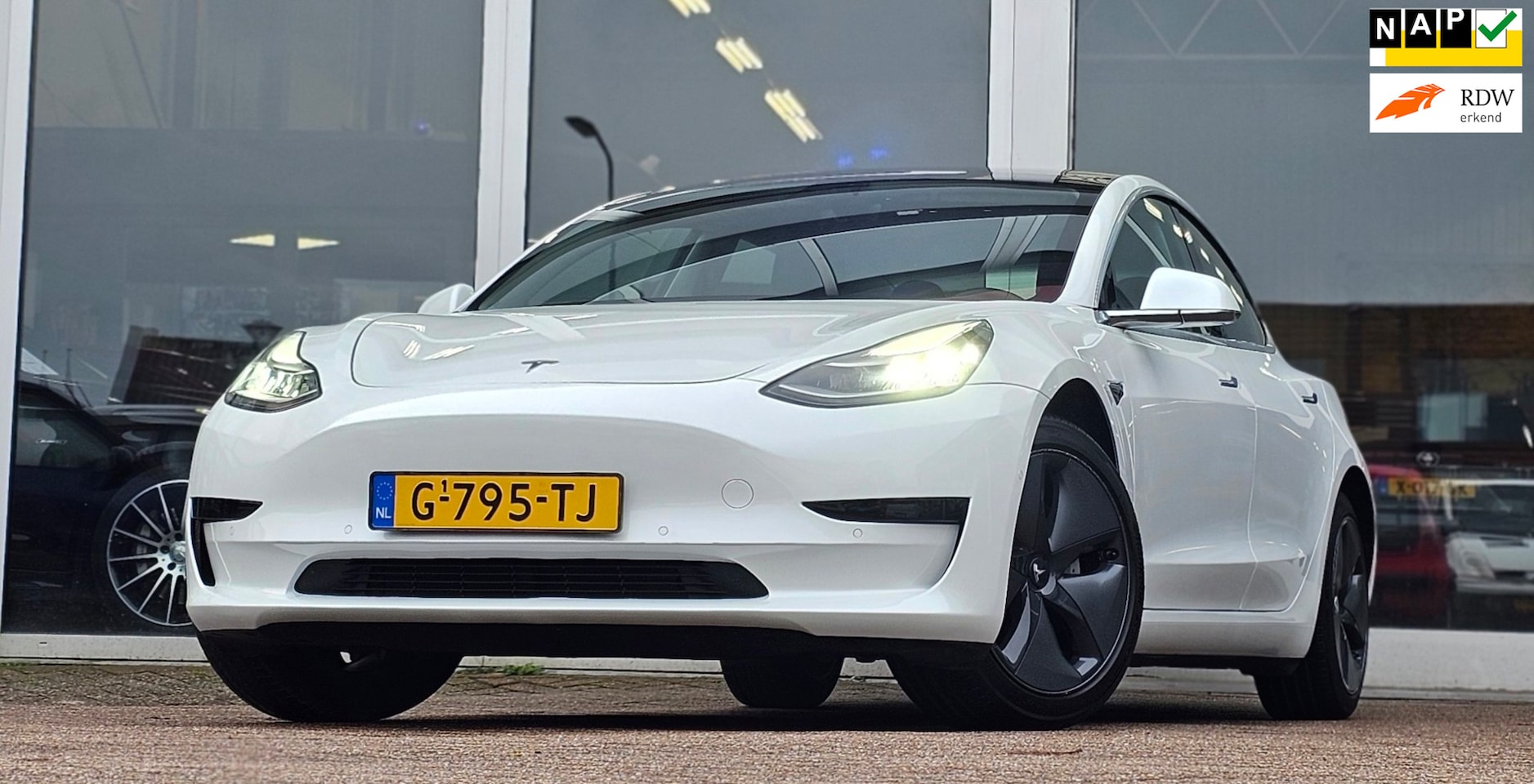 Tesla Model 3 - Standard RWD Plus 60 kWh FSD Full Self-Driving Capability - AutoWereld.nl