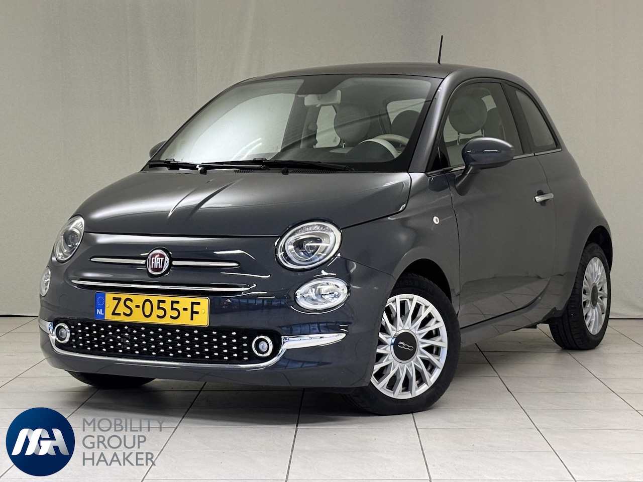 Fiat 500 - 0.9 TwinAir Turbo Lounge I Panoramadak I Navigatie I Parkeersensoren I Cruise Control - AutoWereld.nl