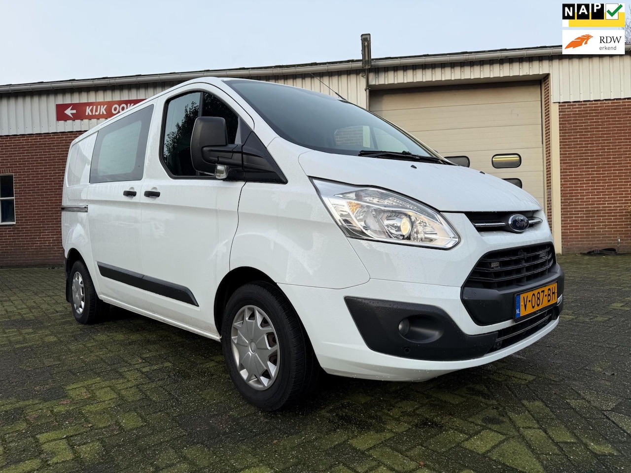 Ford Transit Custom - 290 2.0 TDCI Trend optioneel met Sortimo inrichting - AutoWereld.nl