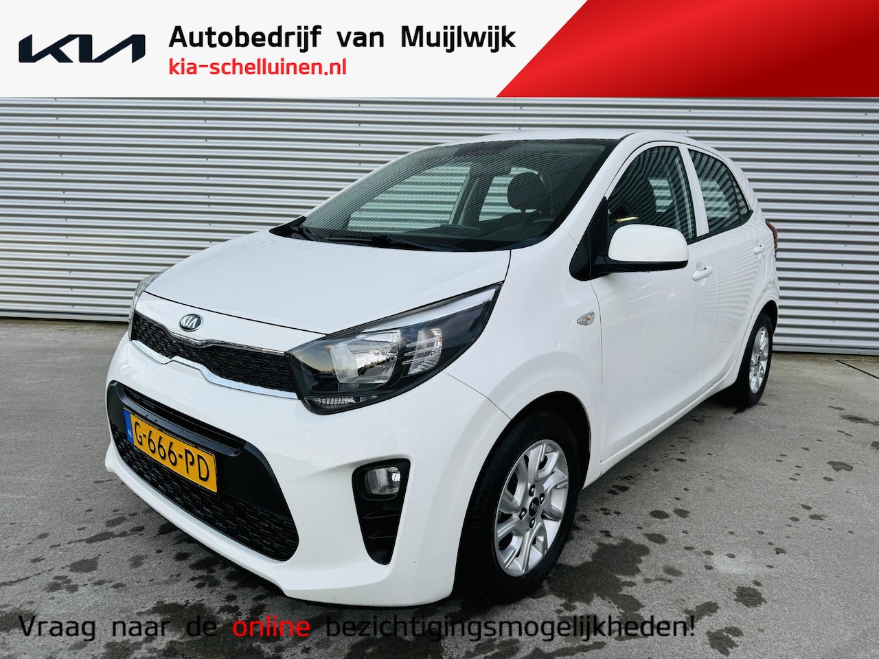 Kia Picanto - 1.0 MPi Dynamicline Cruise | Camera | Navi origineel & via AppleCarplay /AndroidAuto - AutoWereld.nl