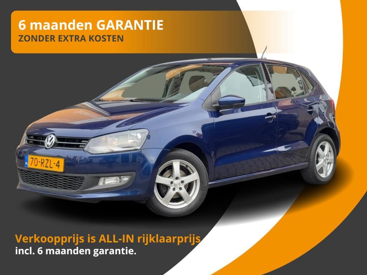 Volkswagen Polo - 1.4-16V COMFORTLINE 5-DEURS AIRCO/CRUISE/TRKHAAK/LMV/NL-AUTO - AutoWereld.nl