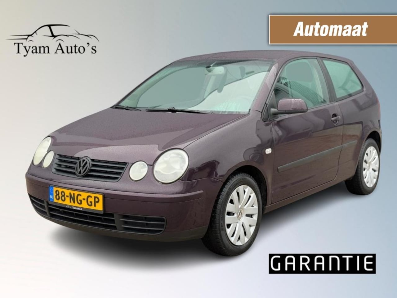 Volkswagen Polo - 1.4 AUTOMAAT *APK 03-2025* AIRCONDITIONING BLUETOOTH COMFORTLINE - AutoWereld.nl