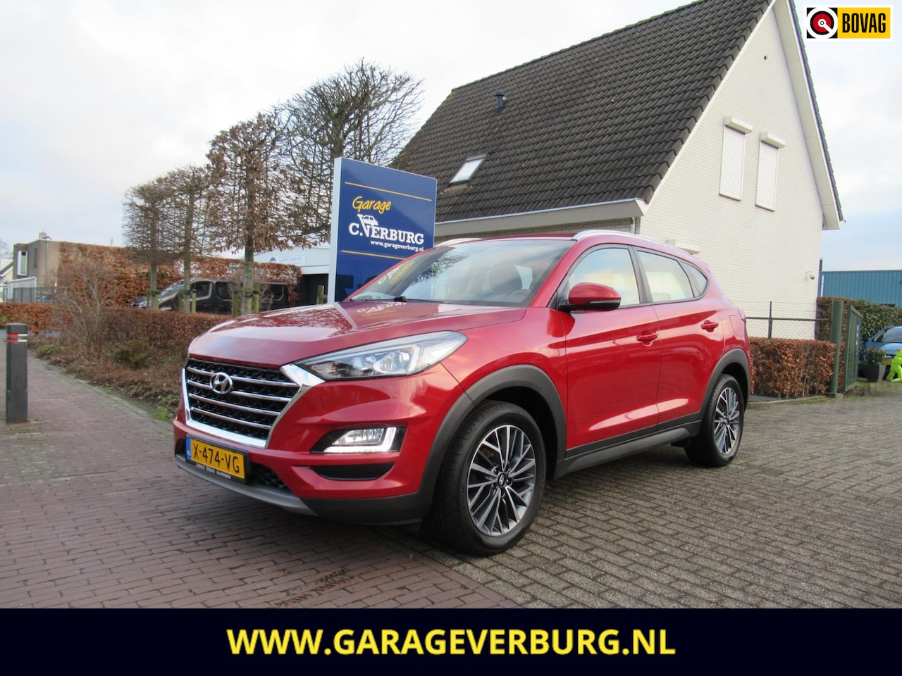 Hyundai Tucson - 1.6 T-GDi (Navigatie,Camera,Cruise,Stoel/Stuurverwarming,Trekhaak,PDC,Carplay) - AutoWereld.nl