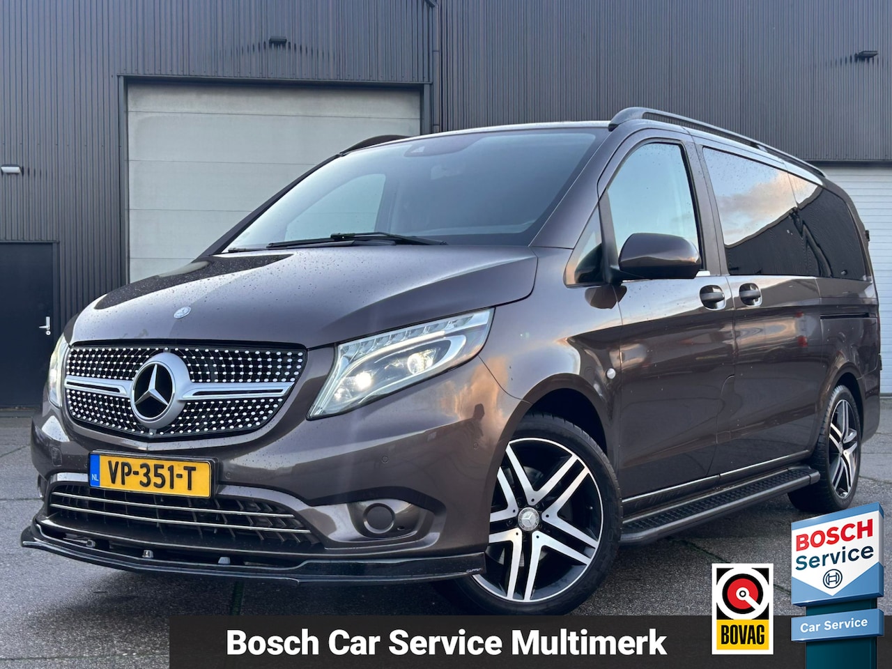 Mercedes-Benz Vito - 119 CDI 190pk automaat Lang DC Comfort | LED | Dubbel cabine | 19" AMG | Camera | Trekhaak - AutoWereld.nl