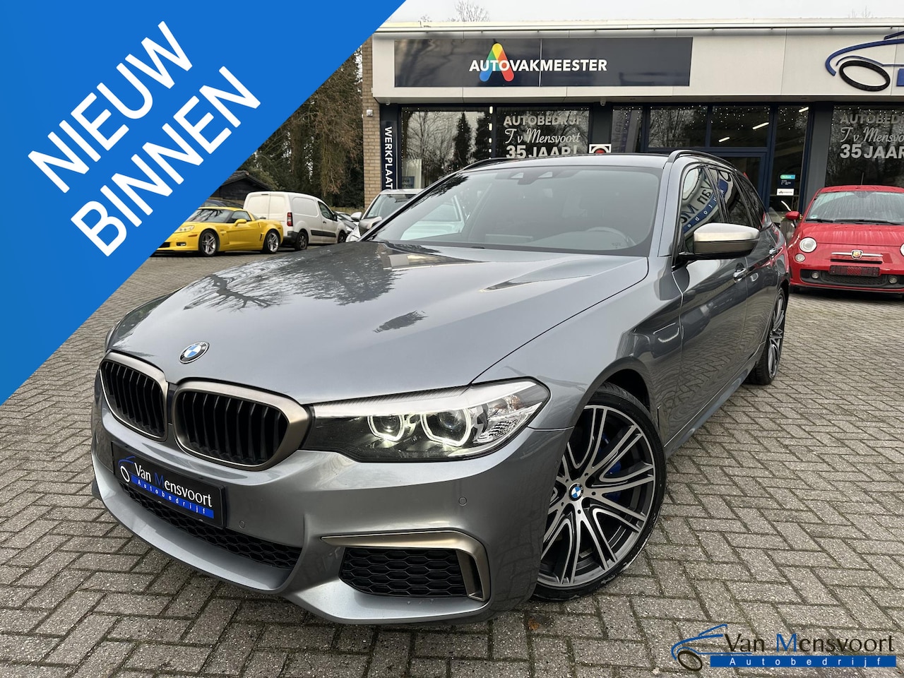 BMW 5-serie Touring - M550d xDrive High Executive Memory|Comfortstoel|Camera|CarPlay - AutoWereld.nl