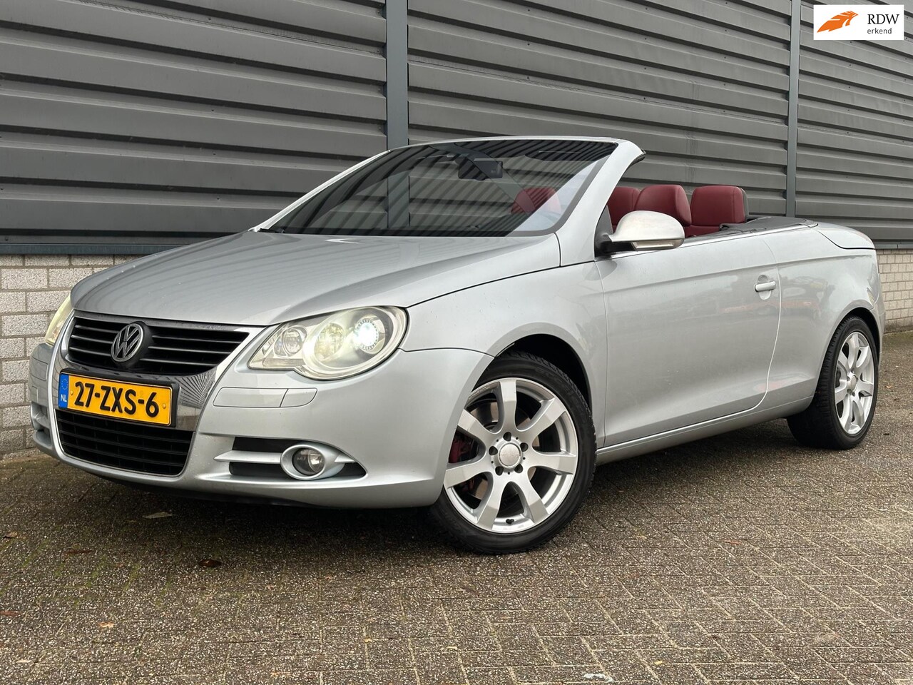 Volkswagen Eos - 2.0 TDI Cabrio AUTOMAAT LEER NAVI CRUISE - AutoWereld.nl