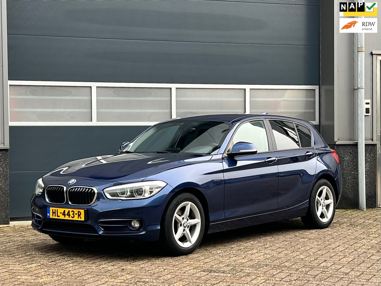 BMW 1-serie - 118i EDE Sport bj.2015 Autom|Xenon|Navi|Pdc|Nap. - AutoWereld.nl