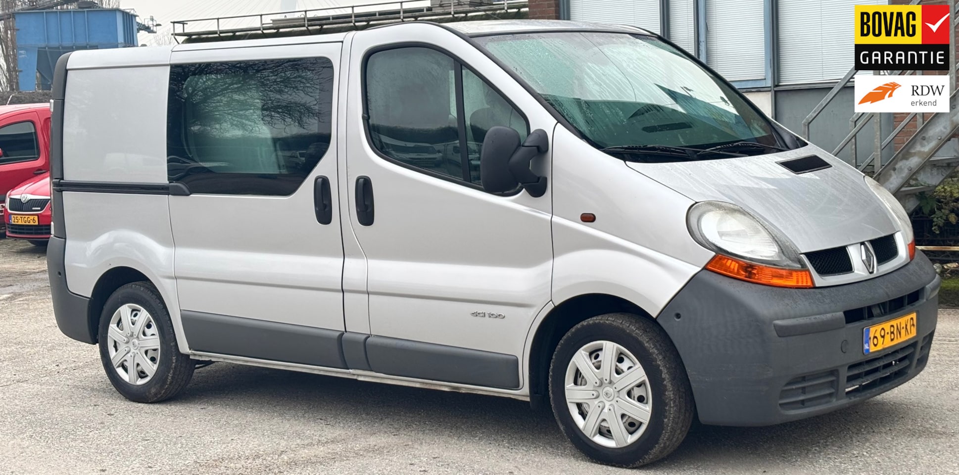 Renault Trafic - 1.9 DCI L1H1 AC Dubbel Cabine Trekhaak - AutoWereld.nl