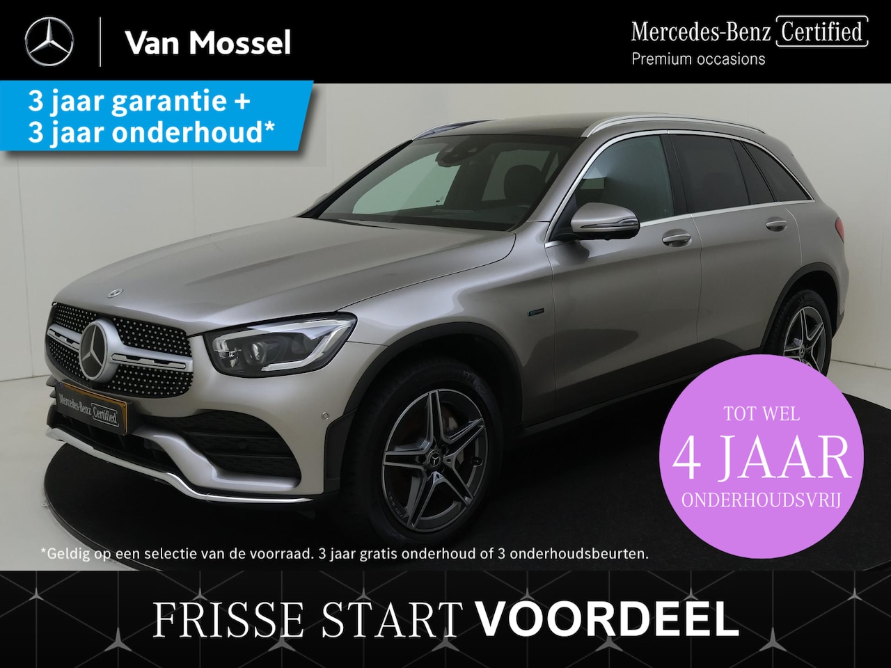 Mercedes-Benz GLC-klasse - 300e 4MATIC Business Solution AMG / Stoelverwarming / 360Graden-Camera / Sfeerverlichting - AutoWereld.nl