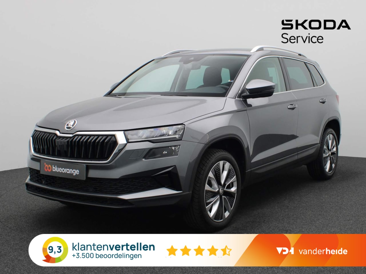 Skoda Karoq - 1.5 TSI ACT Business Edition Plus 150PK DSG trekhaak, adaptive cruise, virtual pedal, acht - AutoWereld.nl