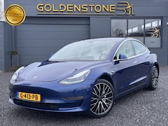 Tesla Model 3 - Long Range AWD 75 kWh 2e Eigenaar, Pano, AutoPilot, Navi, Leder, Trekhaak, LM Velgen, N.A.