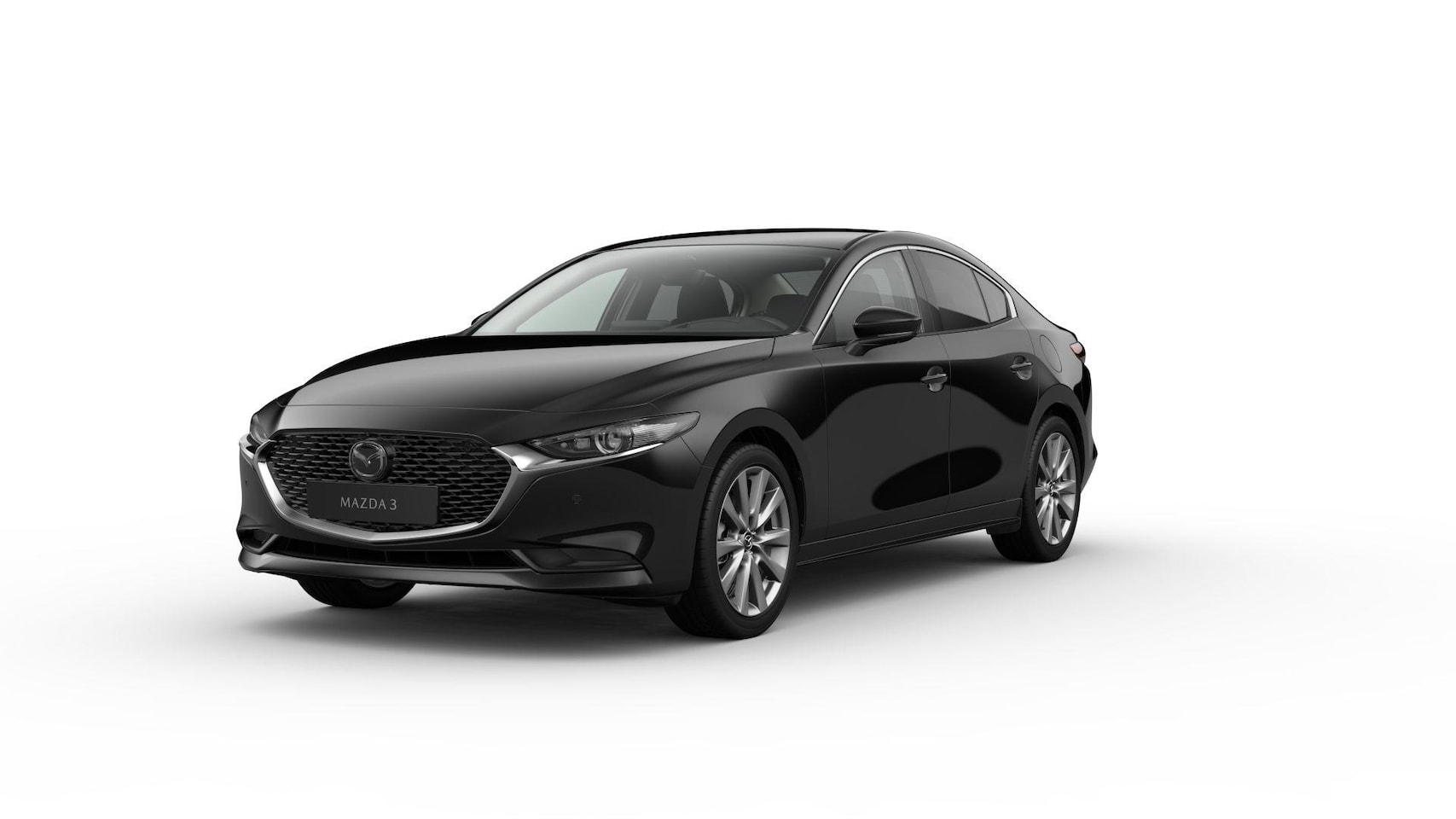 Mazda 3 - Sedan e-Skyactiv G 140 6MT Exclusive-Line | 360° View Monitor | 7-inch digitale meterset | - AutoWereld.nl