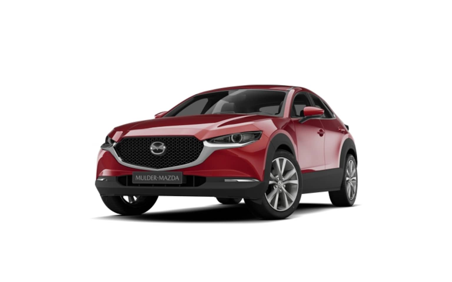 Mazda CX-30 - e-Skyactiv X 186 6AT Takumi Black Comfort Pack | 18-inch lichtmetalen velgen, Silver | 360 - AutoWereld.nl