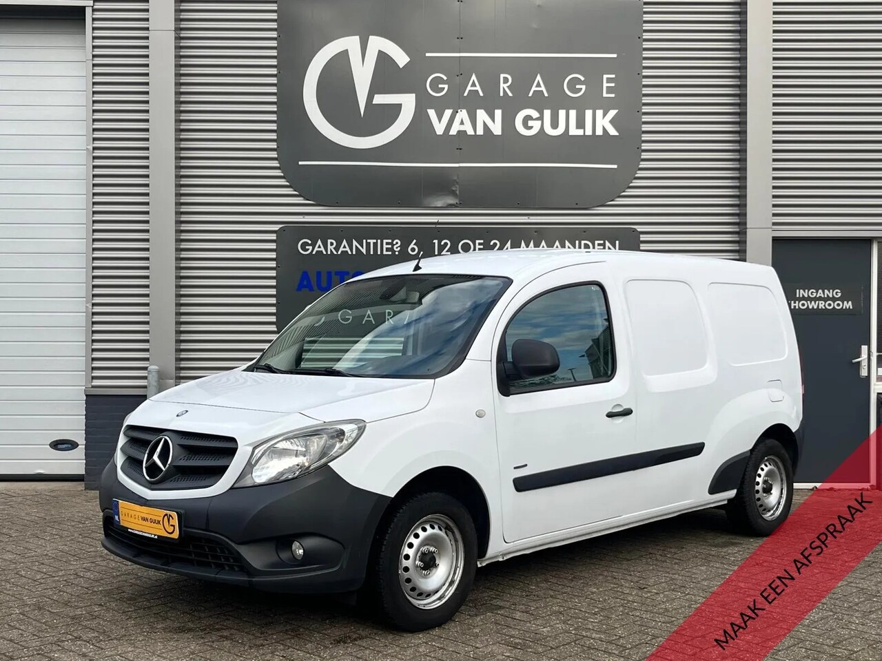 Mercedes-Benz Citan - 109 CDI 90PK BlueEFFICIENCY Extra Lang Airco,Cruise,Stoelverw.,Trekhaak,Stuurb,Isofix,Blue - AutoWereld.nl