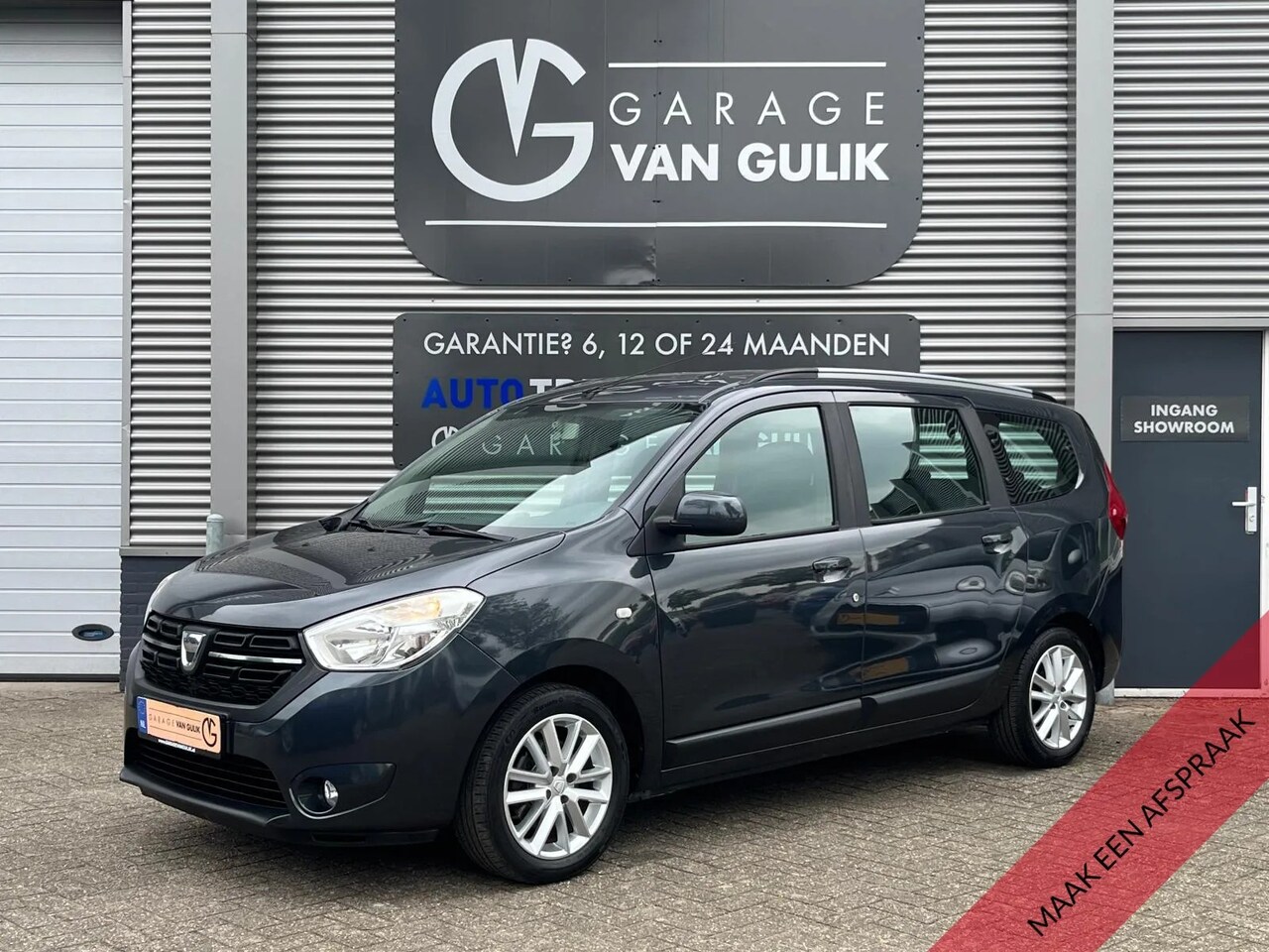 Dacia Lodgy - 1.2 TCe 116PK 7pers. Airco,Cruise,Navi,Pdc,Bluetooth,Isofix,Mistlampen,Lmv,Usb,Facelift, - AutoWereld.nl