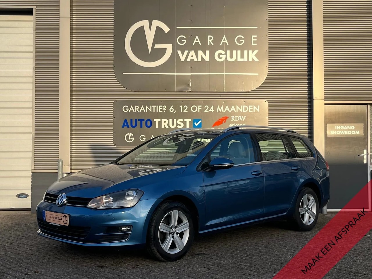 Volkswagen Golf Variant - 1.4 TSI 122PK Clima,Cruise,Navi,Trekhaak,PdcV+A,Bluetooth,Stuurb.,Dakrail,Isofix,Usb,Lmv, - AutoWereld.nl