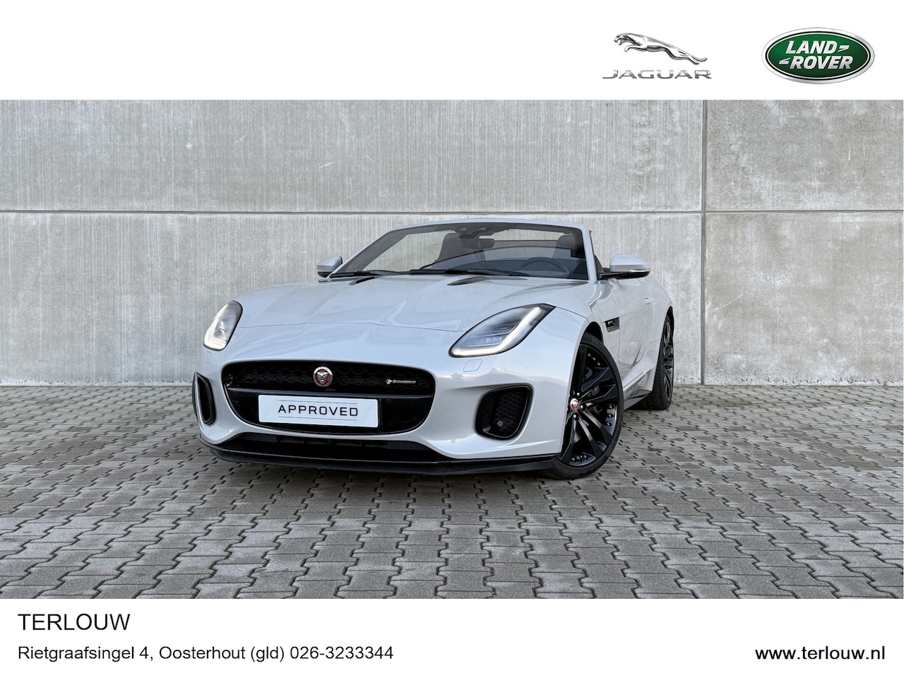 Jaguar F-type - 3.0 V6 RWD R-Dynamic Borasco Grey - AutoWereld.nl