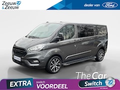 Ford Transit Custom - 300 2.0 TDCI L2H1 Limited DC 170PK Automaat | 2x Schuifdeur | 5pers. | Winter Pack | Rapto