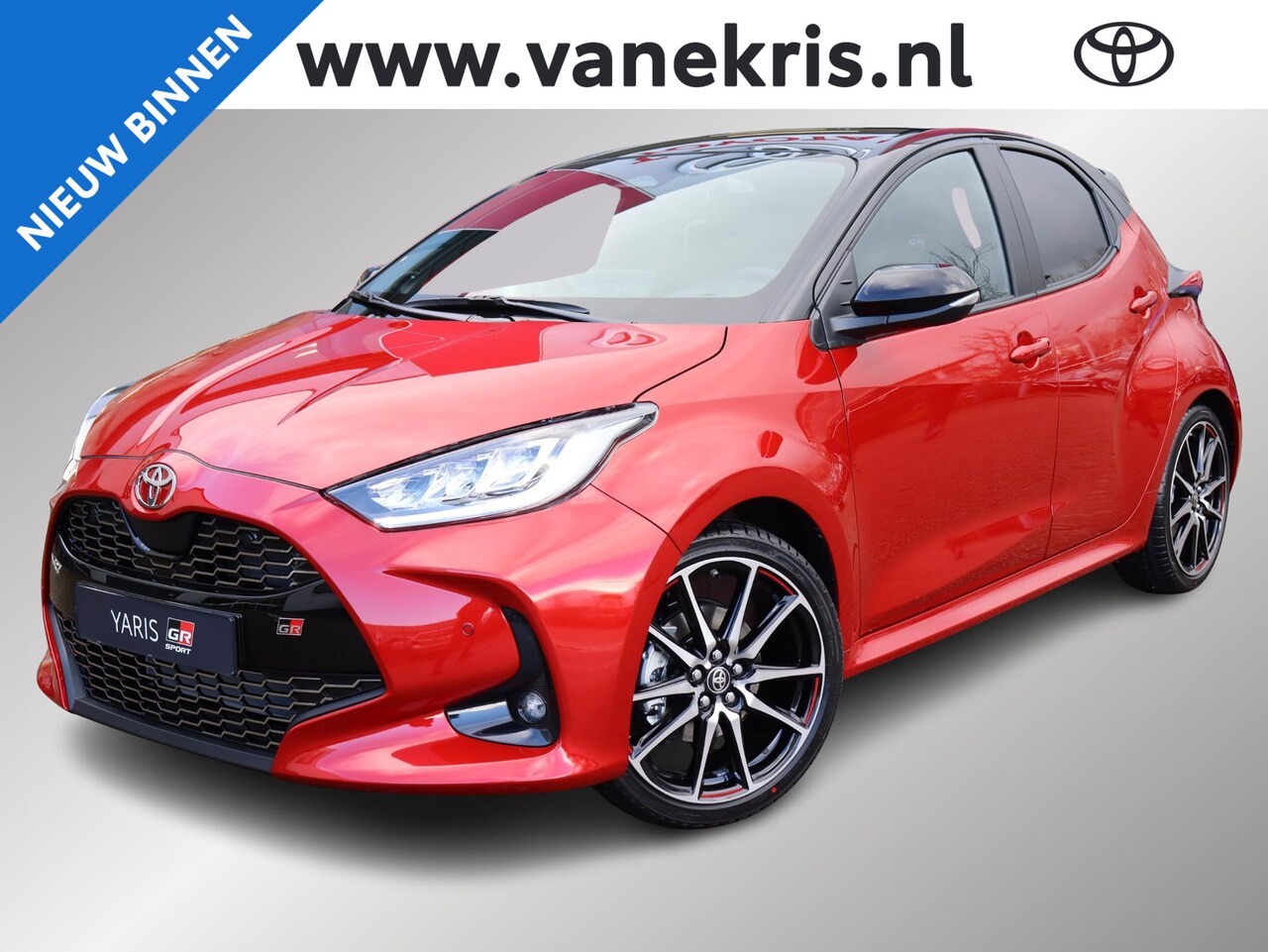 Toyota Yaris - 1.5 Hybrid 130 GR Sport, GR Plus Pack , Nieuw, Uit voorraad leverbaar - AutoWereld.nl