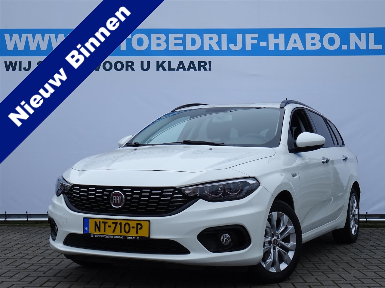 Fiat Tipo Stationwagon - 1.6 16V BUSINESS LUSSO AUTOMAAT ECC/CRUISE/NAV/CAMERA/PARK.SENS/NL.AUTO! - AutoWereld.nl