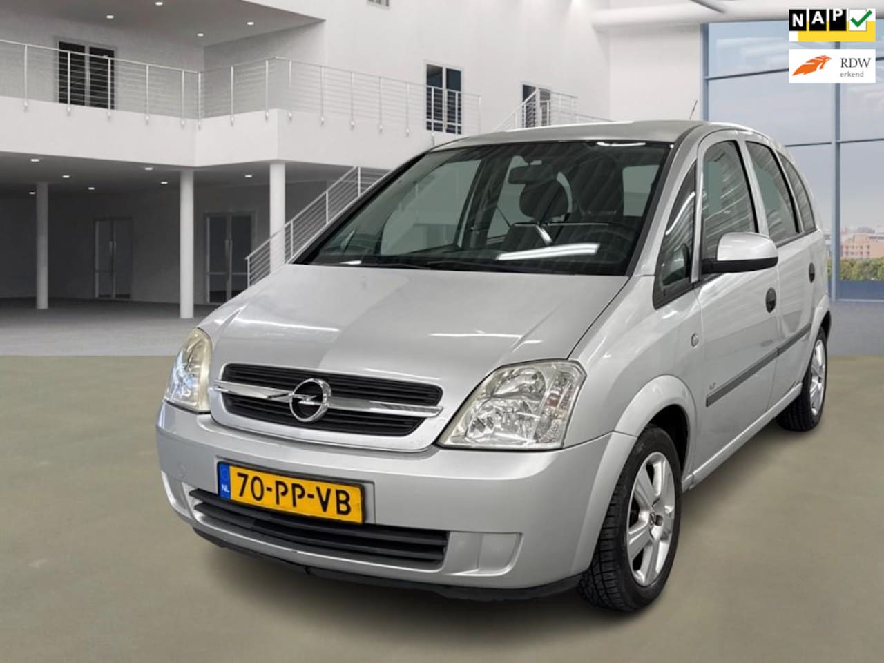 Opel Meriva - 1.4-16V Maxx Cool KMSTAND 140.000 NAP AIRCO STUURBEKRACTITING ELC RAMEN !! - AutoWereld.nl