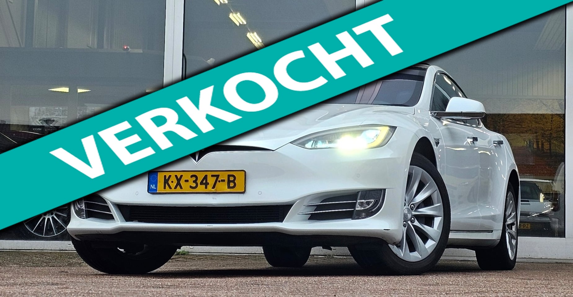 Tesla Model S - 90D Base Schuifkanteldak Enhanced autopilot Mooi! - AutoWereld.nl