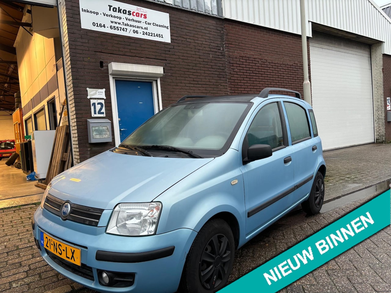 Fiat Panda - 1.2 Dynamic PANO&APK&LAGE KM NAP - AutoWereld.nl