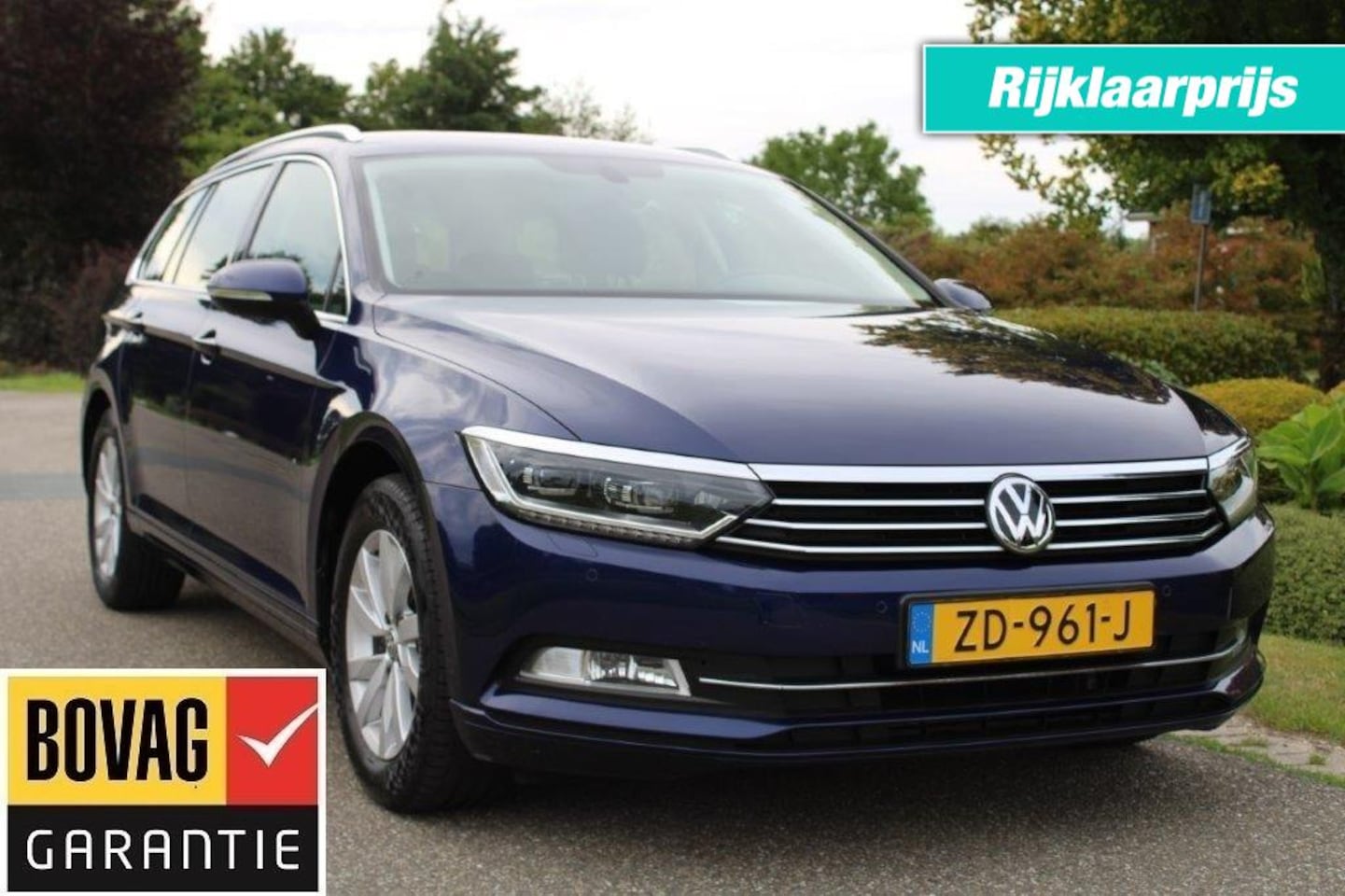 Volkswagen Passat - 1.5TSI 150pk Comfort Bsn automaat ACC/ECC/navi/trekhaak - AutoWereld.nl