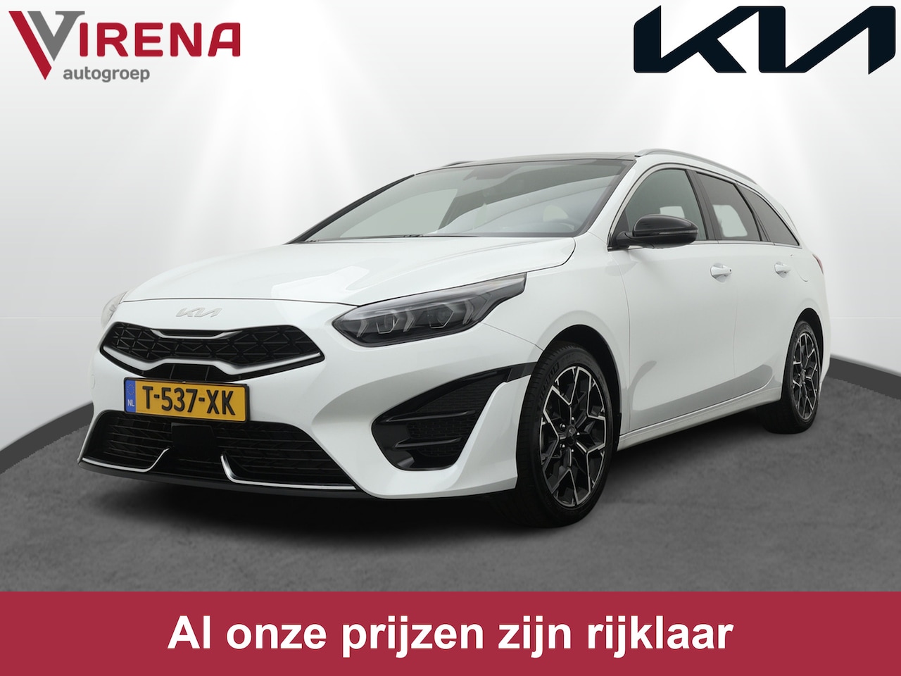 Kia Cee'd Sportswagon - Ceed 1.0 T-GDi GT-Line - Schuifdak - Sportstoelen - Navigatie - Stoelverwarming - Fabrieks - AutoWereld.nl