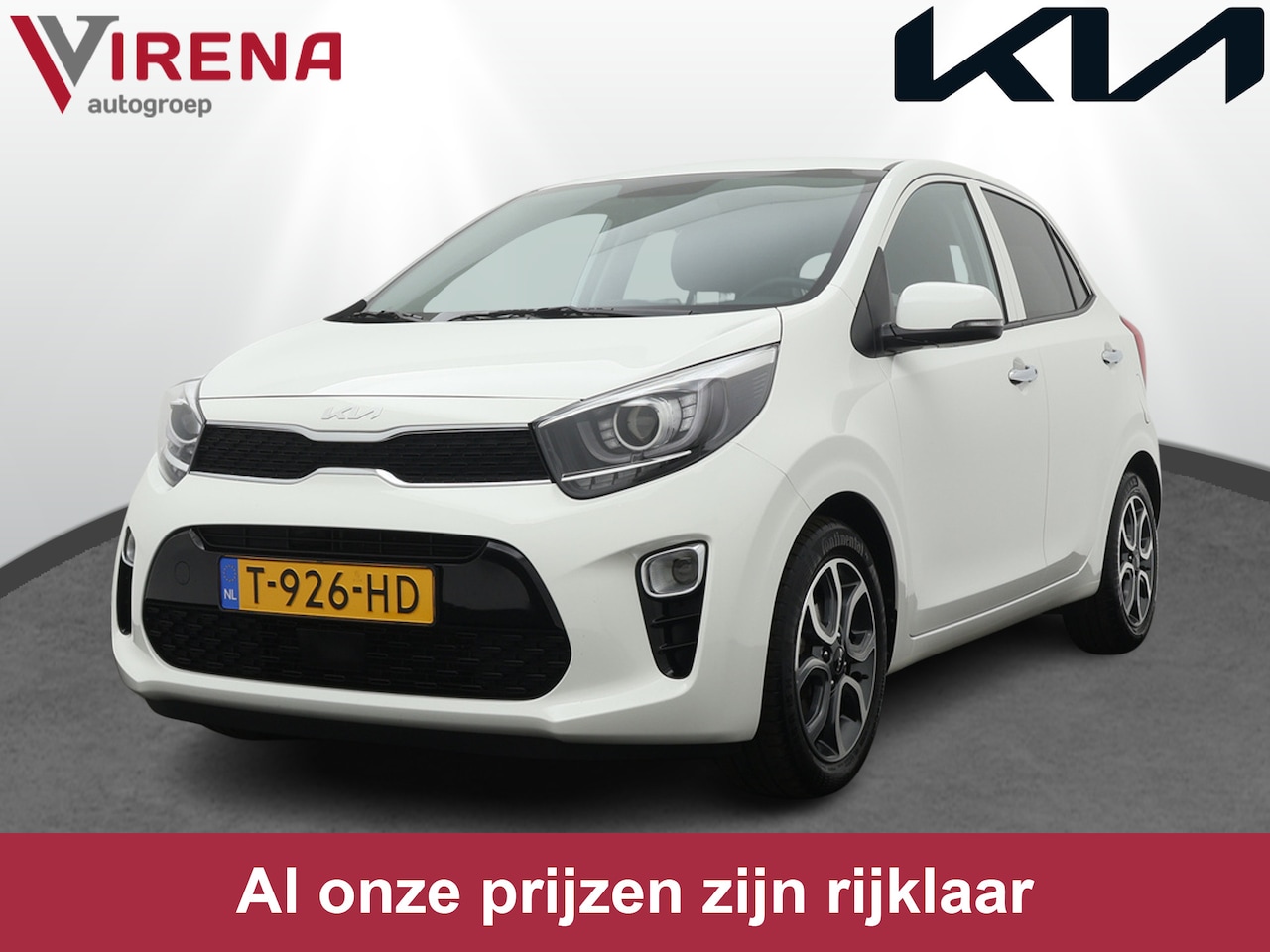 Kia Picanto - 1.0 DPi DynamicPlusLine - Cruise Control - Climate Control - Lichtmetalen Velgen 15'' - Na - AutoWereld.nl