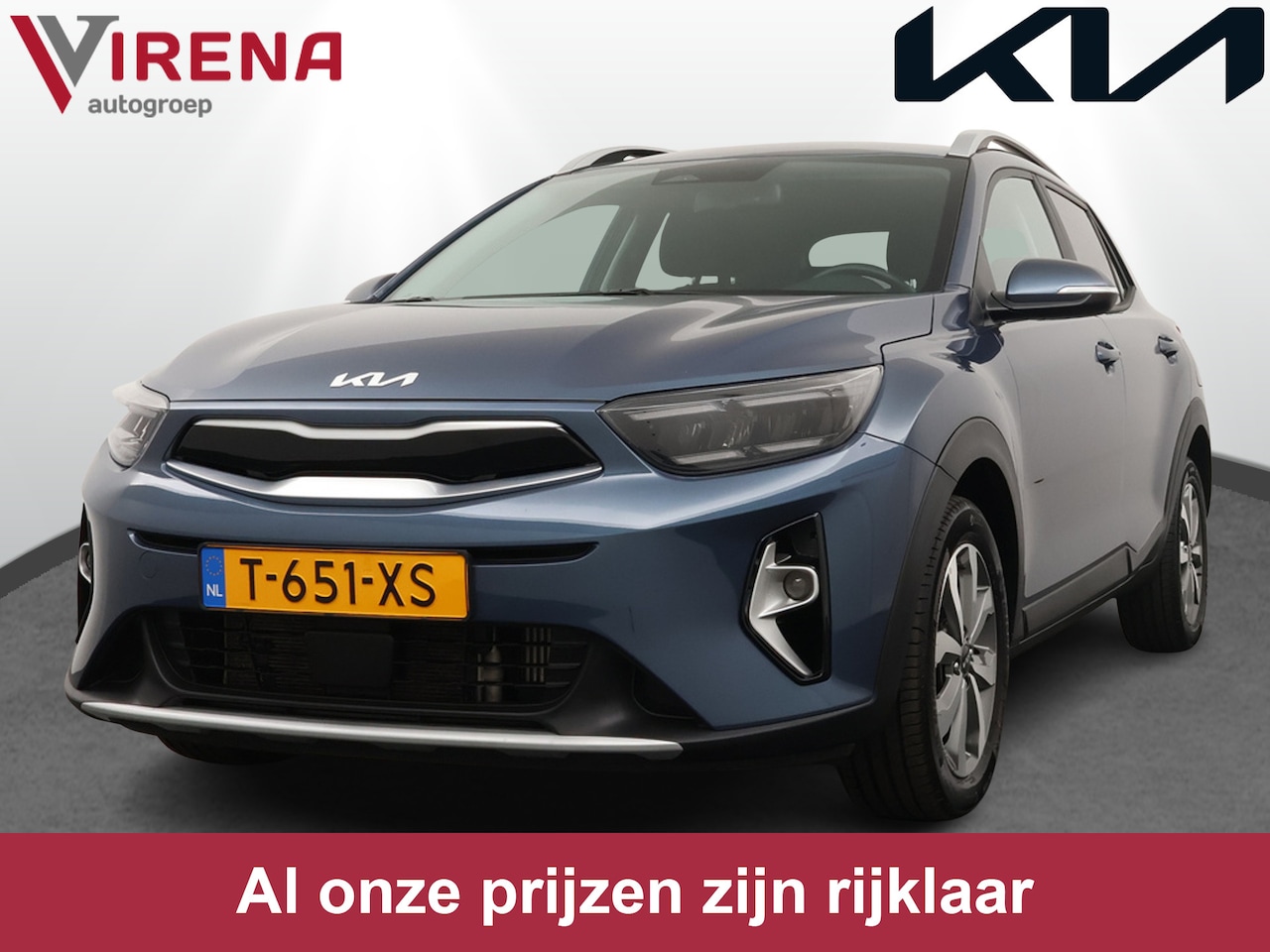 Kia Stonic - 1.0 T-GDi MHEV DynamicPlusLine Led Koplampen - Climate Control - Cruise Control - Navigati - AutoWereld.nl