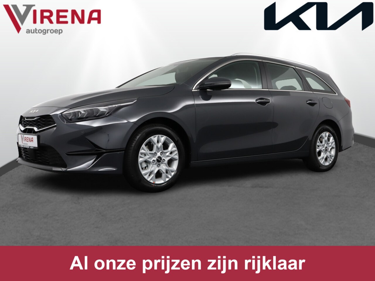 Kia Cee'd Sportswagon - Ceed 1.5 T-GDi DynamicLine - Direct leverbaar! - Navigatie - Cruise Control - Climate Cont - AutoWereld.nl