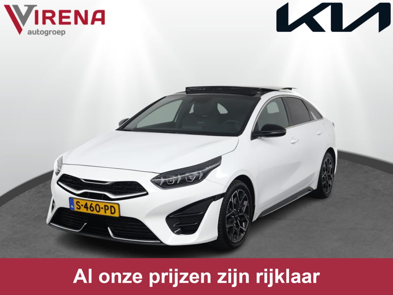 Kia Pro cee'd - 1.5 T-GDi GT-Line - Automaat - Panorama / schuif-/kanteldak - lederen bekl. - Zwarte Hemel - AutoWereld.nl