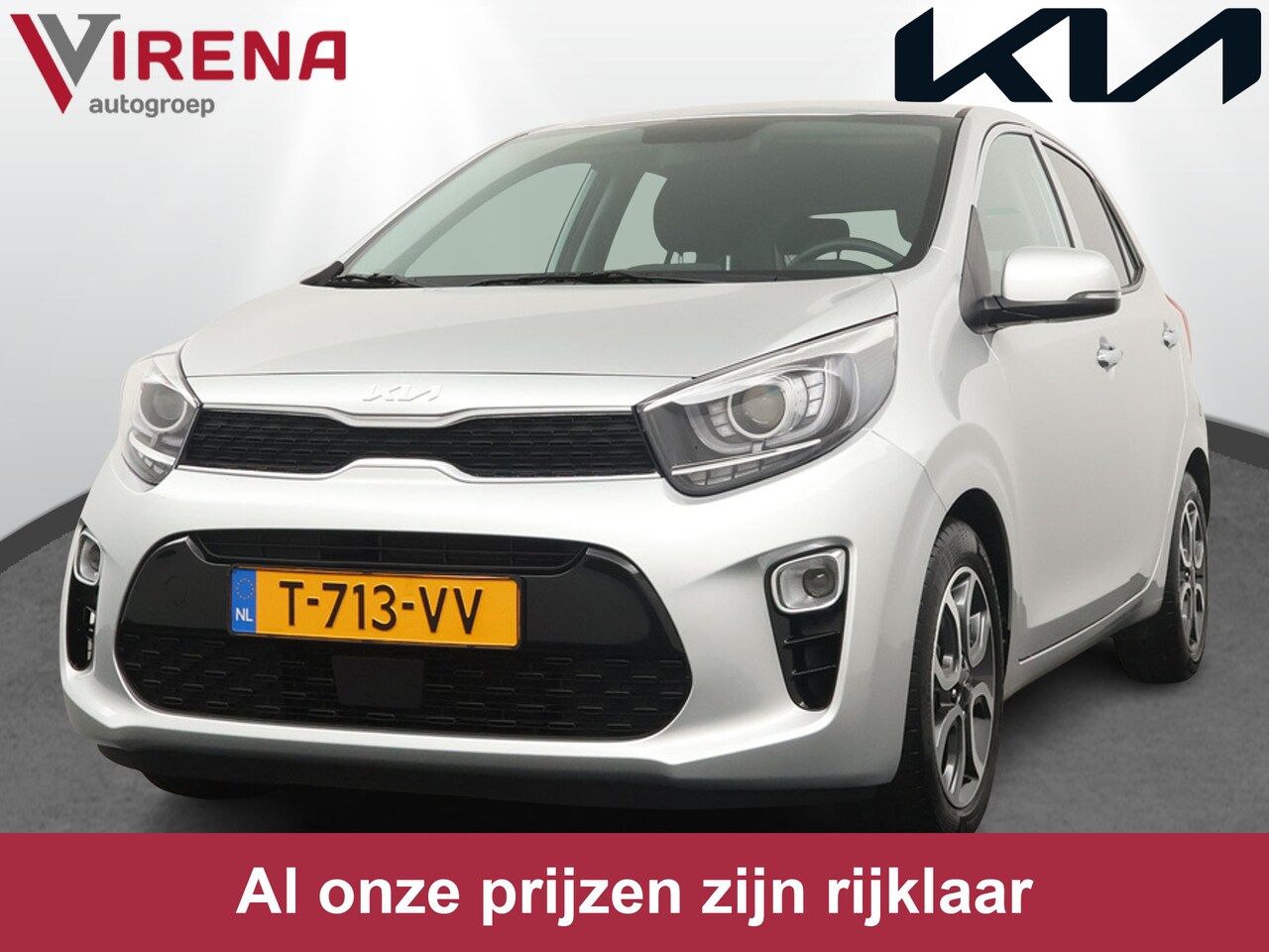 Kia Picanto - 1.0 DPi DynamicPlusLine - Keyless Entry - Cruise Control - Climate Control - Lichtmetalen - AutoWereld.nl