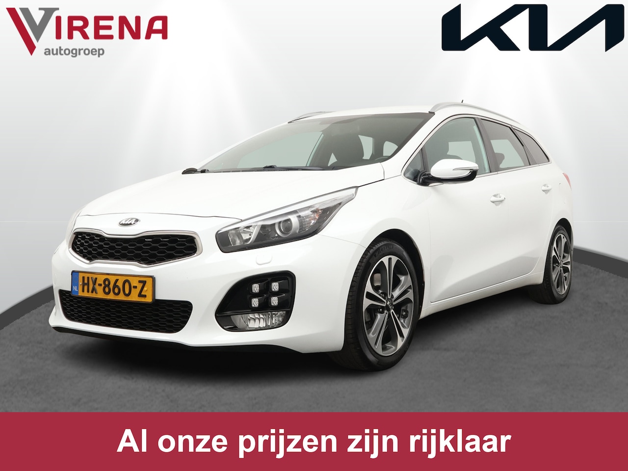 Kia Cee'd Sportswagon - Ceed 1.0 T-GDi GT-Line - Stoel en stuurwiel verwarming - Navigatie - Trekhaak - Xenon verl - AutoWereld.nl